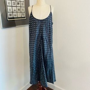 Eileen Fisher Gray Patterned Dress
